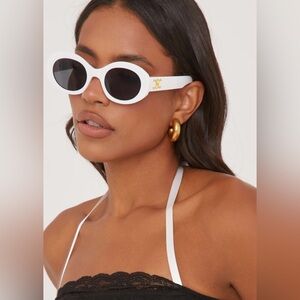 White Ego Sunglasses